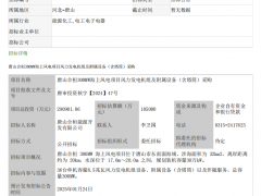 36臺(tái)8.5MW！河北300MW海上風(fēng)電項(xiàng)目啟動(dòng)招標(biāo)