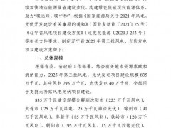 遼寧發(fā)布第三批8.35GW風(fēng)光項(xiàng)目建設(shè)方案！